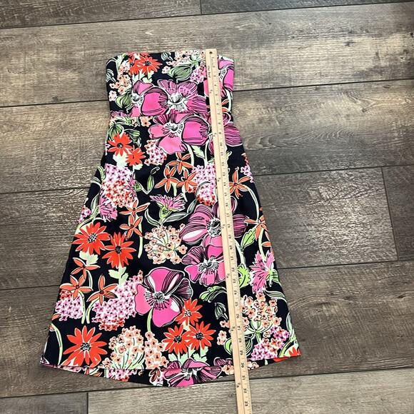 Lilly Pulitzer Women's Sabrina DressBlack Flower Market Size 8P - Picture 9 of 10